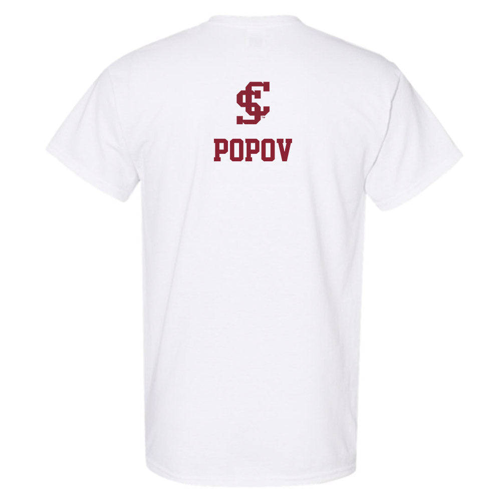 SCU - NCAA Men's Water Polo : Mikhail Popov - T-Shirt-1