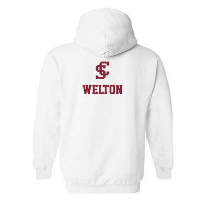 SCU - NCAA Men's Water Polo : Jensen Welton - Hooded Sweatshirt-1