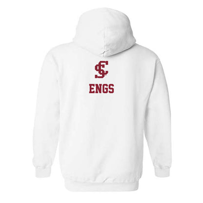 SCU - NCAA Men's Water Polo : Charlie Engs - Hooded Sweatshirt-1
