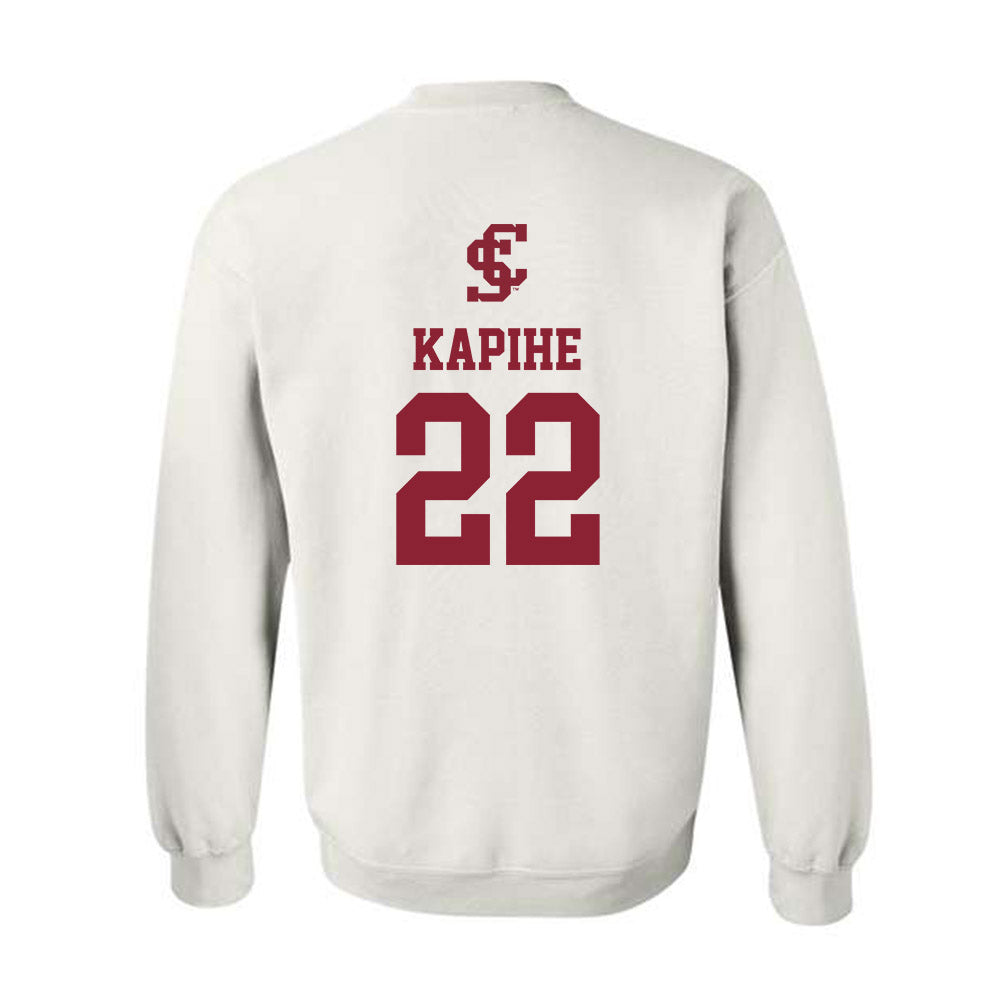 SCU - NCAA Women's Volleyball : Tia Kapihe - Crewneck Sweatshirt-1