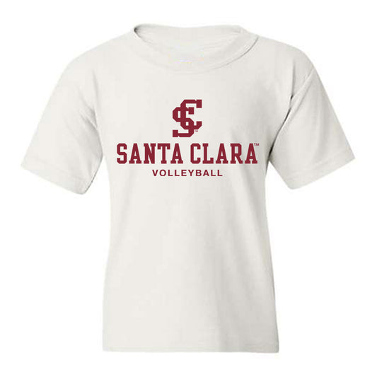 SCU - NCAA Women's Volleyball : Allison Dzieciuch - Youth T-Shirt-0