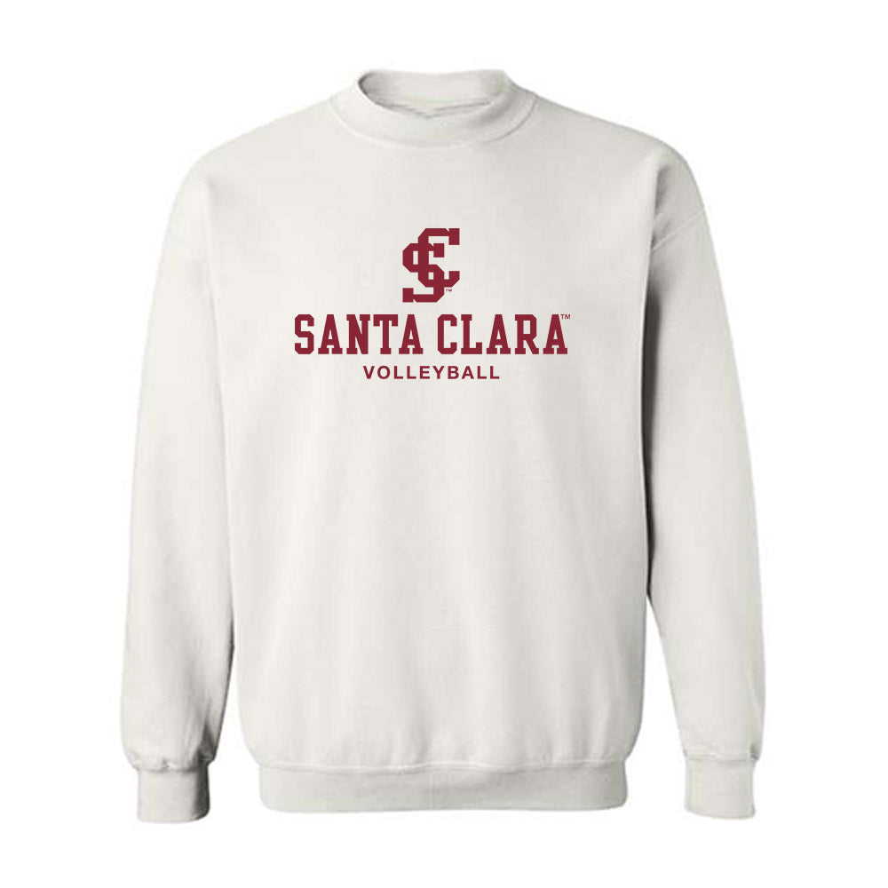 SCU - NCAA Women's Volleyball : Allison Dzieciuch - Crewneck Sweatshirt-0
