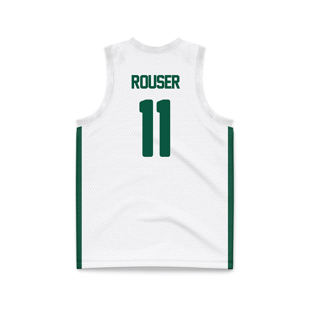 UNC Charlotte - NCAA Women's Basketball : Alana Rouser - White Basketball Jersey-1