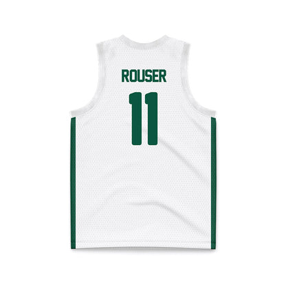 UNC Charlotte - NCAA Women's Basketball : Alana Rouser - White Basketball Jersey-1