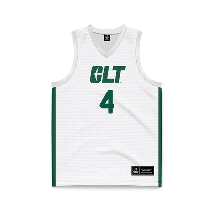 UNC Charlotte - NCAA Women's Basketball : Princess Anderson - White Basketball Jersey-0