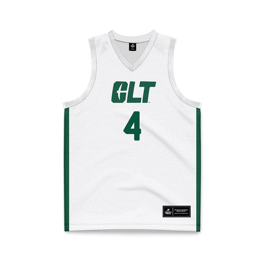 UNC Charlotte - NCAA Women's Basketball : Princess Anderson - White Basketball Jersey-0