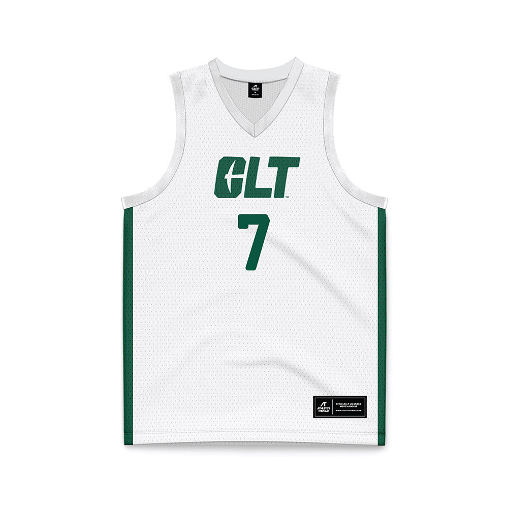 UNC Charlotte - NCAA Women's Basketball : Taliah Cornish - White Basketball Jersey-0