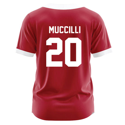 Nicholls State - NCAA Softball : Carmella Muccilli - Red Jersey-1