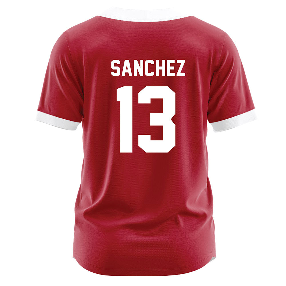 Nicholls State - NCAA Softball : Hailee Sanchez - Red Jersey-1