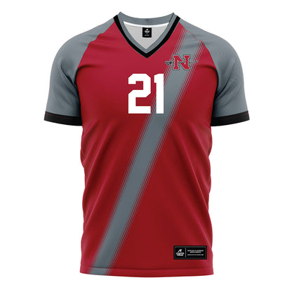 Nicholls State - NCAA Women's Soccer : Sammi Doyle - Red Soccer Jersey-0