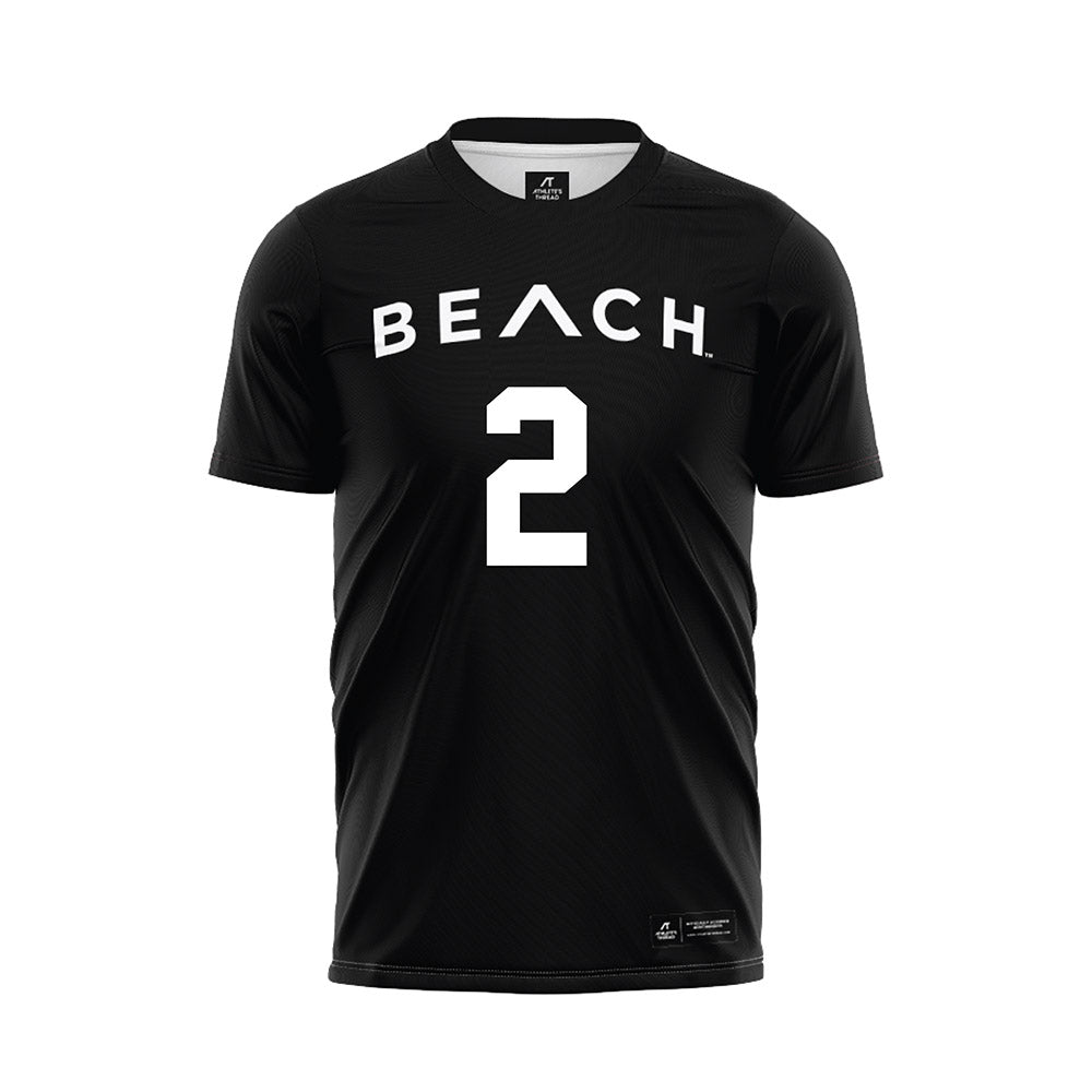 LBSU - NCAA Women's Soccer : Kana Uchida - Black Soccer Jersey-0