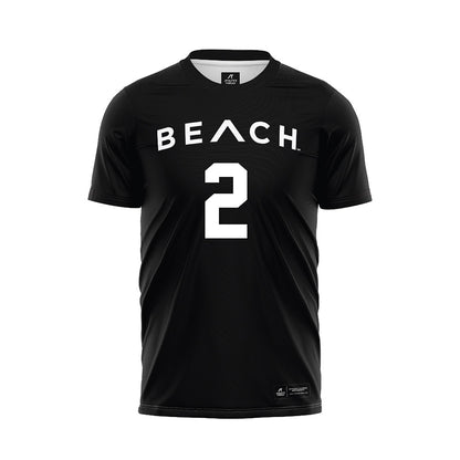 LBSU - NCAA Women's Soccer : Kana Uchida - Black Soccer Jersey-0