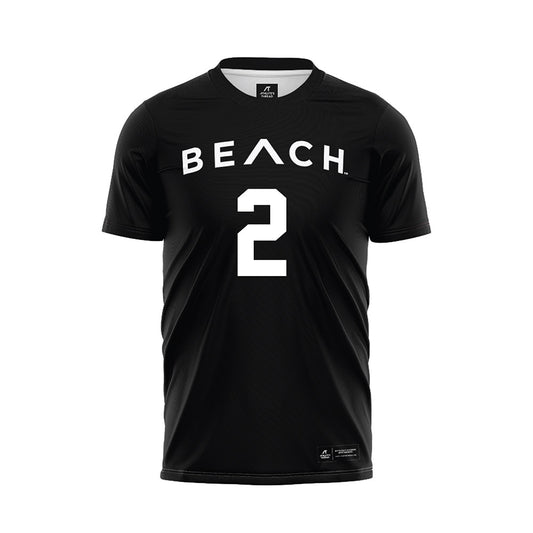 LBSU - NCAA Women's Soccer : Kana Uchida - Black Soccer Jersey-0