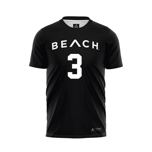 LBSU - NCAA Women's Soccer : Logan Nidy - Black Soccer Jersey-0