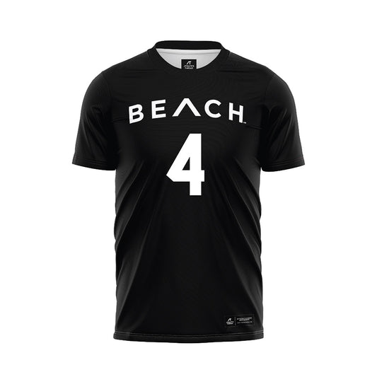 LBSU - NCAA Women's Soccer : Hannah Hopkins - Black Soccer Jersey-0