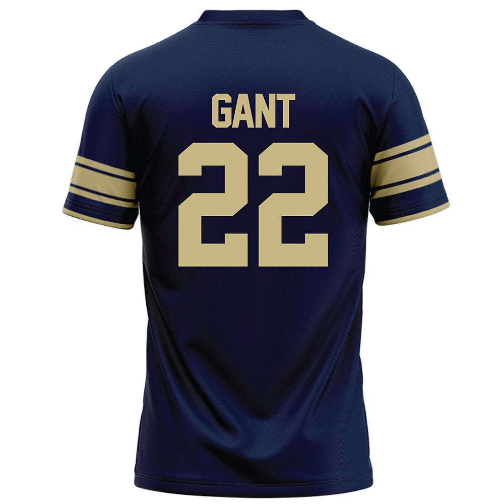 Akron - NCAA Football : Jordan Gant - Navy Football Jersey-1