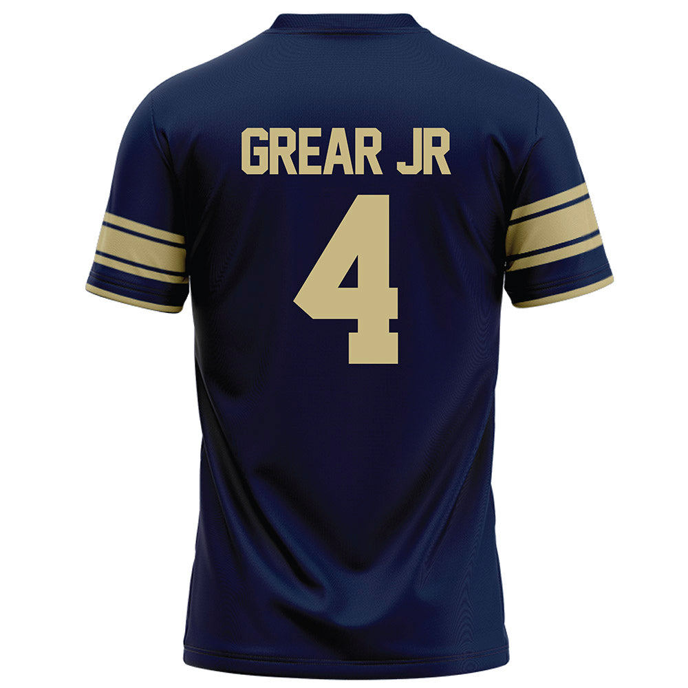 Akron - NCAA Football : Tim Grear Jr - Navy Football Jersey-1