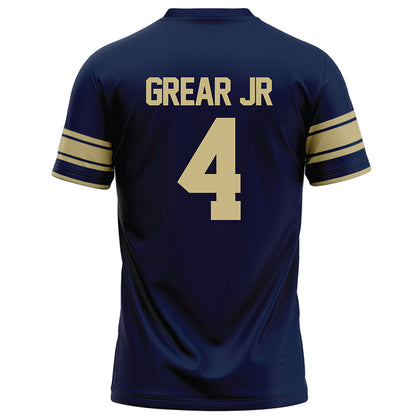 Akron - NCAA Football : Tim Grear Jr - Navy Football Jersey-1