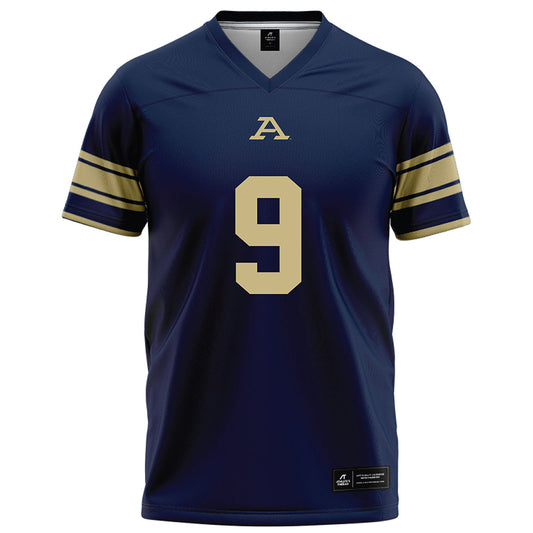 Akron - NCAA Football : Aamii Branch - Navy Football Jersey-0