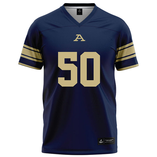 Akron - NCAA Football : Jahvon Frazier - Navy Football Jersey