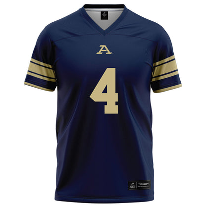 Akron - NCAA Football : Tim Grear Jr - Navy Football Jersey-0