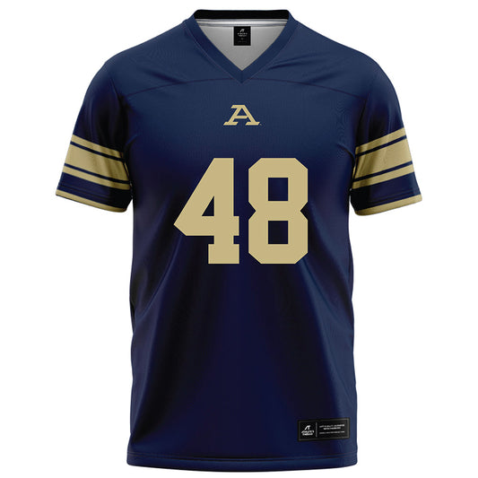 Akron - NCAA Football : Emmet Rhoades - Navy Football Jersey