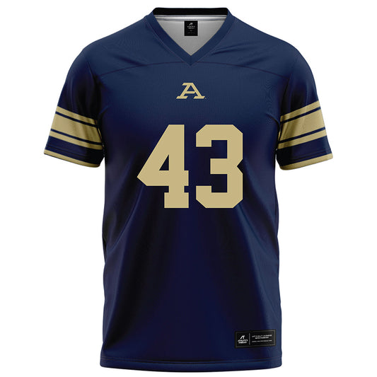 Akron - NCAA Football : Austin Wondolowski - Navy Football Jersey-0