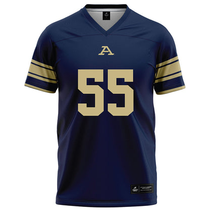 Akron - NCAA Football : Ronald Hull III - Navy Football Jersey