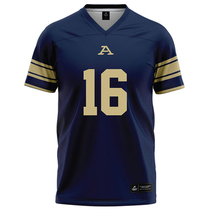 Akron - NCAA Football : Paul Davis - Navy Football Jersey