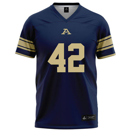 Akron - NCAA Football : Melvin Spriggs - Navy Football Jersey-0