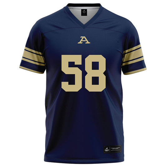 Akron - NCAA Football : Alex Fox - Navy Football Jersey-0