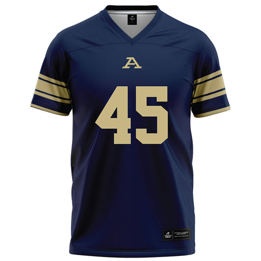 Akron - NCAA Football : Devin Reeves - Navy Football Jersey-0