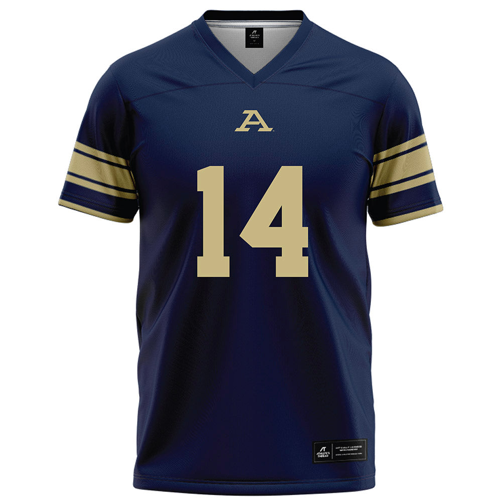 Akron - NCAA Football : Khory Moss - Navy Football Jersey-0