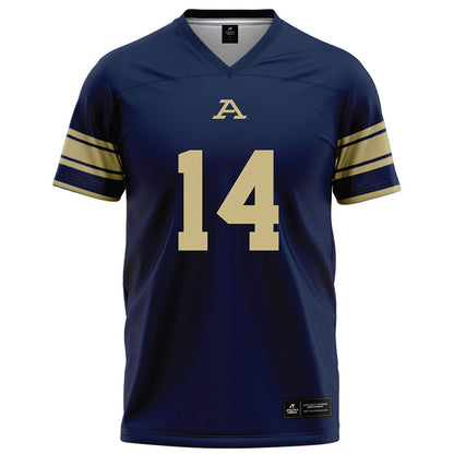 Akron - NCAA Football : Khory Moss - Navy Football Jersey-0