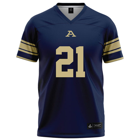 Akron - NCAA Football : Catrell White - Navy Football Jersey-0