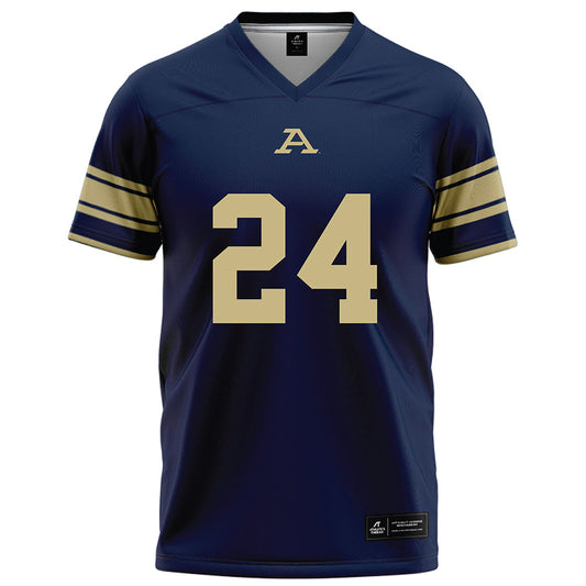 Akron - NCAA Football : Marquese Williams - Navy Football Jersey-0