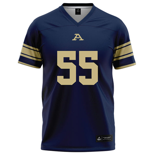 Akron - NCAA Football : Amarie Archer - Navy Football Jersey-0