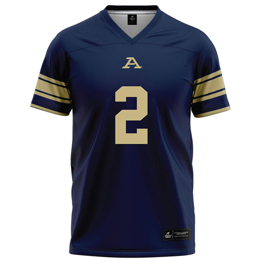 Akron - NCAA Football : Marcel Williams - Navy Football Jersey-0