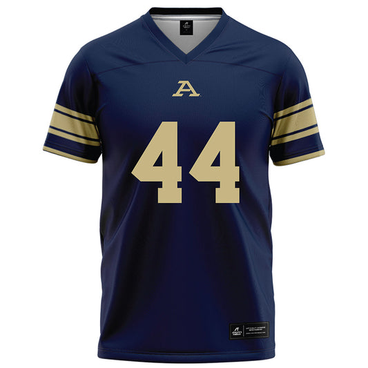 Akron - NCAA Football : Jasun Ridley - Navy Football Jersey-0