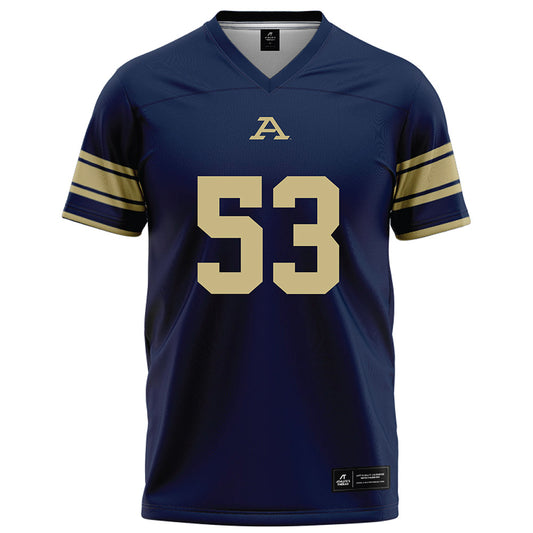 Akron - NCAA Football : Kenneth McManus IV - Navy Football Jersey-0