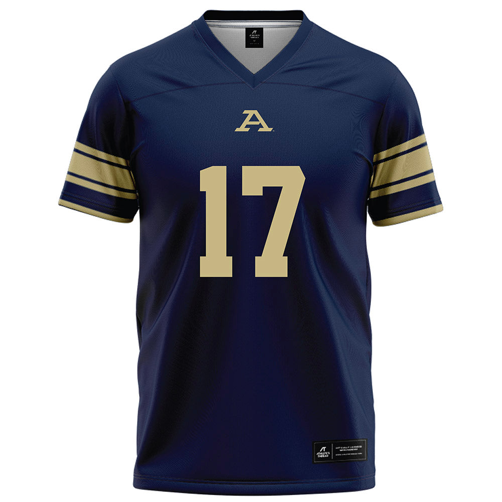 Akron - NCAA Football : Malcolm DeWalt IV - Navy Football Jersey
