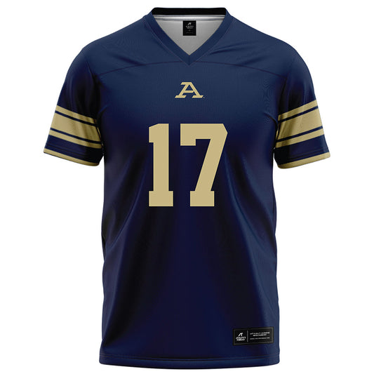 Akron - NCAA Football : Malcolm DeWalt IV - Navy Football Jersey