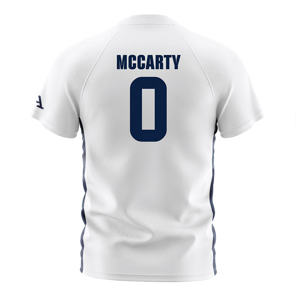 Akron - NCAA Men's Soccer : Lincoln McCarty - White Soccer Jersey-1