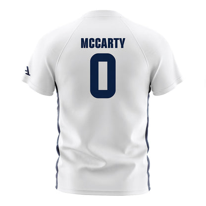 Akron - NCAA Men's Soccer : Lincoln McCarty - White Soccer Jersey-1