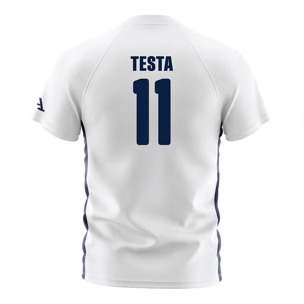 Akron - NCAA Men's Soccer : Noa Testa - White Soccer Jersey-1