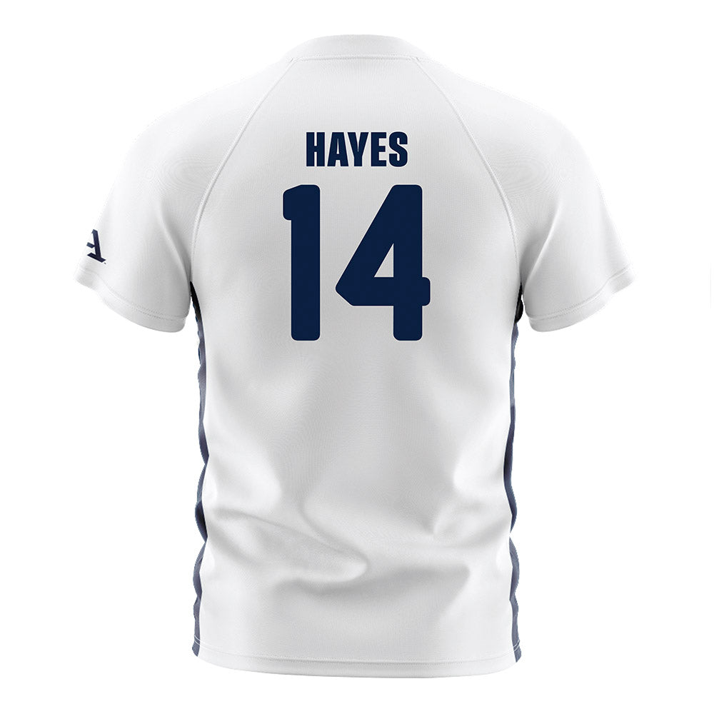 Akron - NCAA Men's Soccer : Braxton Hayes - White Soccer Jersey-1