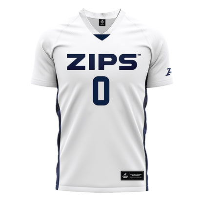 Akron - NCAA Men's Soccer : Lincoln McCarty - White Soccer Jersey-0