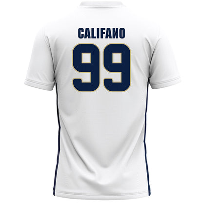 Akron - NCAA Women's Lacrosse : Adrianna Califano - White Lacrosse Jersey