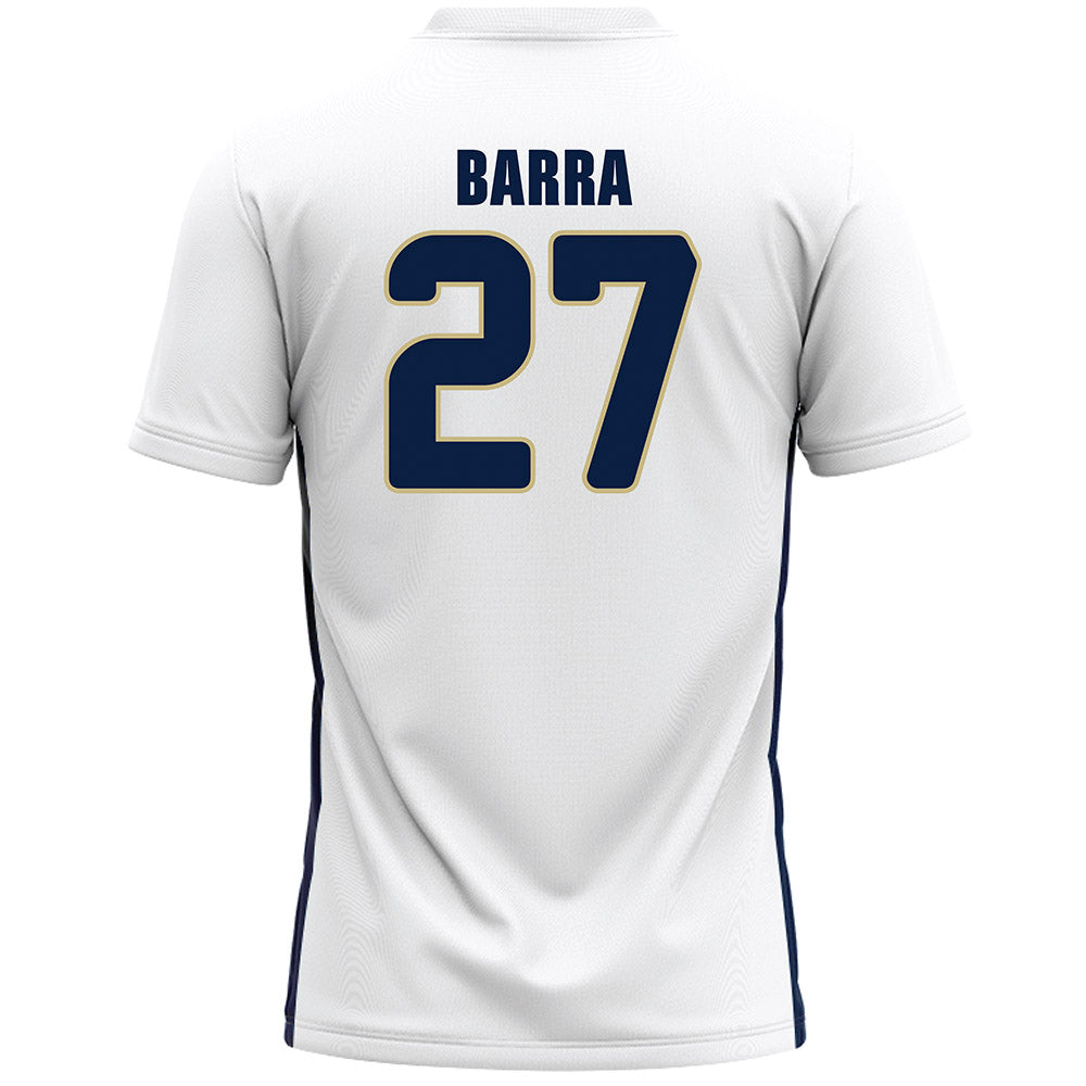Akron - NCAA Women's Lacrosse : Lily Barra - White Lacrosse Jersey-1