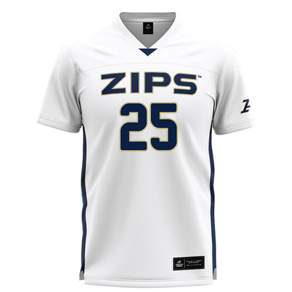 Akron - NCAA Women's Lacrosse : Sienna Hinchcliffe - White Lacrosse Jersey